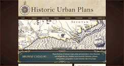 Desktop Screenshot of historicurbanplans.com